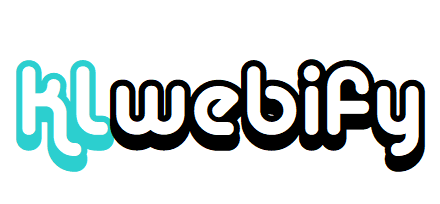 Logo de KLwebify, développeur web freelance